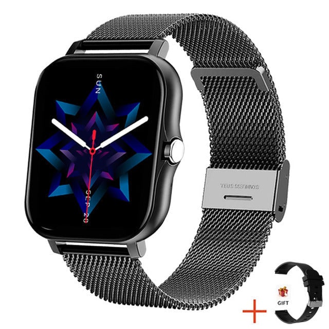 Women's Smartwatch with GPS, Fitness Tracking & Mesh Metal Band 11