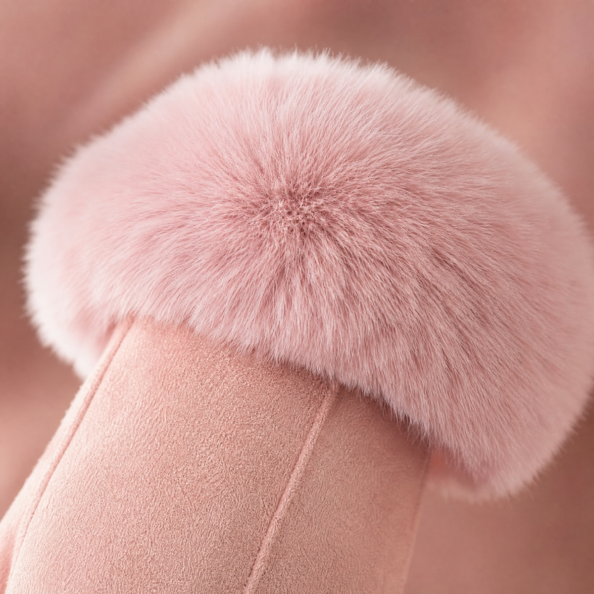 Women's Winter Gloves with Faux Fur Cuff — One Size Fits All 5