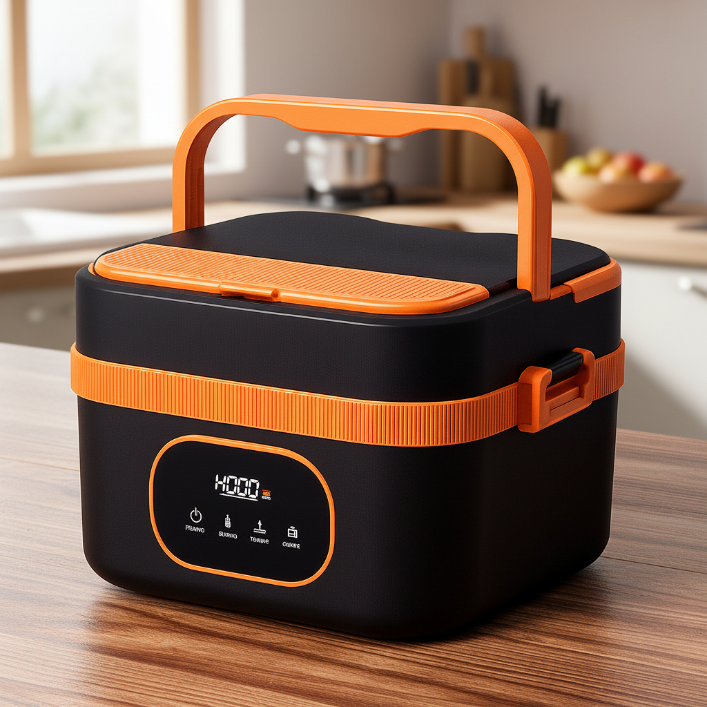 WorkWarm Self-Heating Lunch Box — Wireless 1000ml USB-C 2