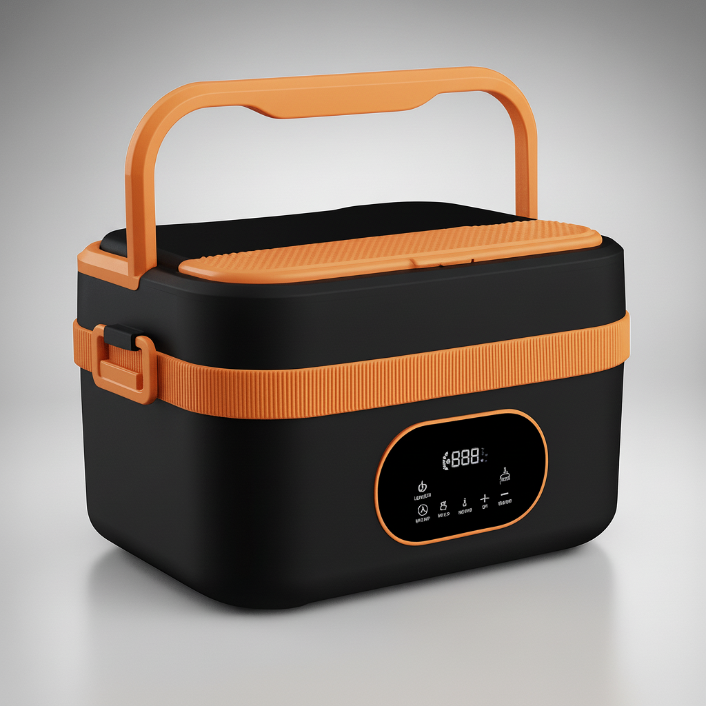 WorkWarm Self-Heating Lunch Box — Wireless 1000ml USB-C 3
