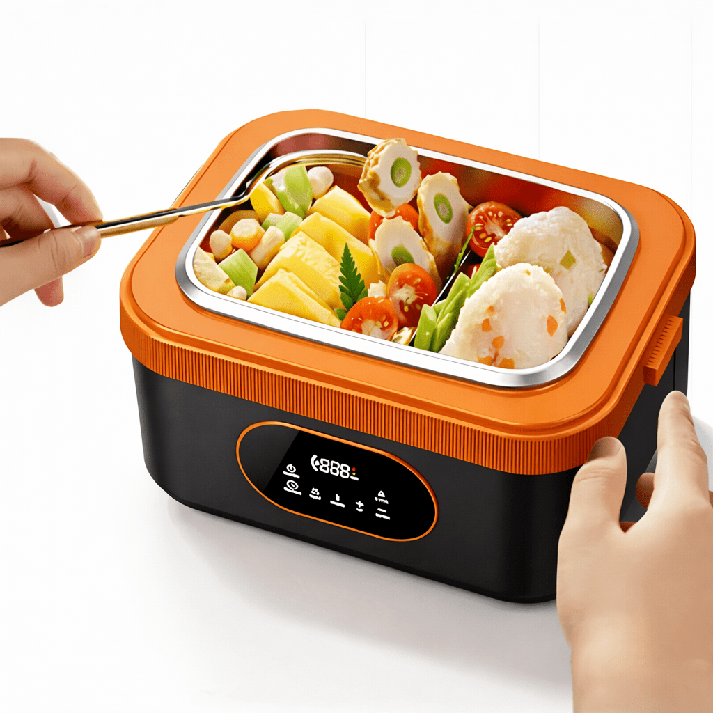 WorkWarm Self-Heating Lunch Box — Wireless 1000ml USB-C 6
