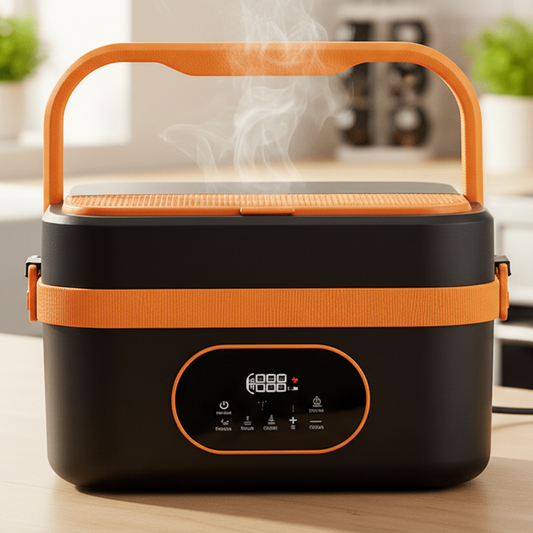 WorkWarm Self-Heating Lunch Box — Wireless 1000ml USB-C 1