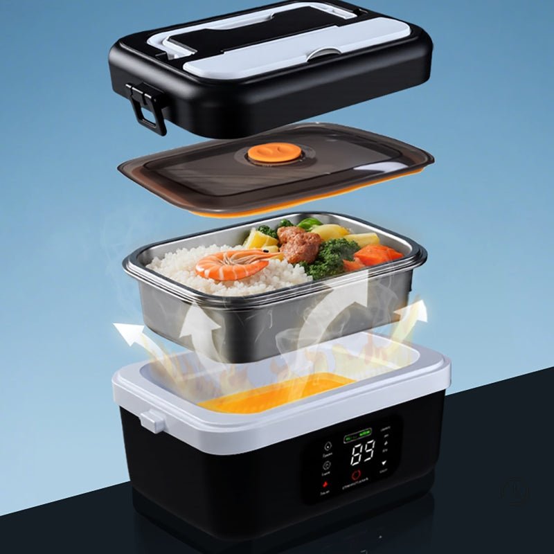 WORKWARM Self-Heating Lunch Box — Wireless 1000ml USB-C 7