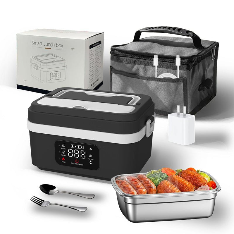 WORKWARM Self-Heating Lunch Box — Wireless 1000ml USB-C 8