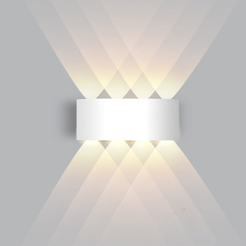 YardGlow LED Outdoor Wall Light — Waterproof Aluminum 2W–8W 12