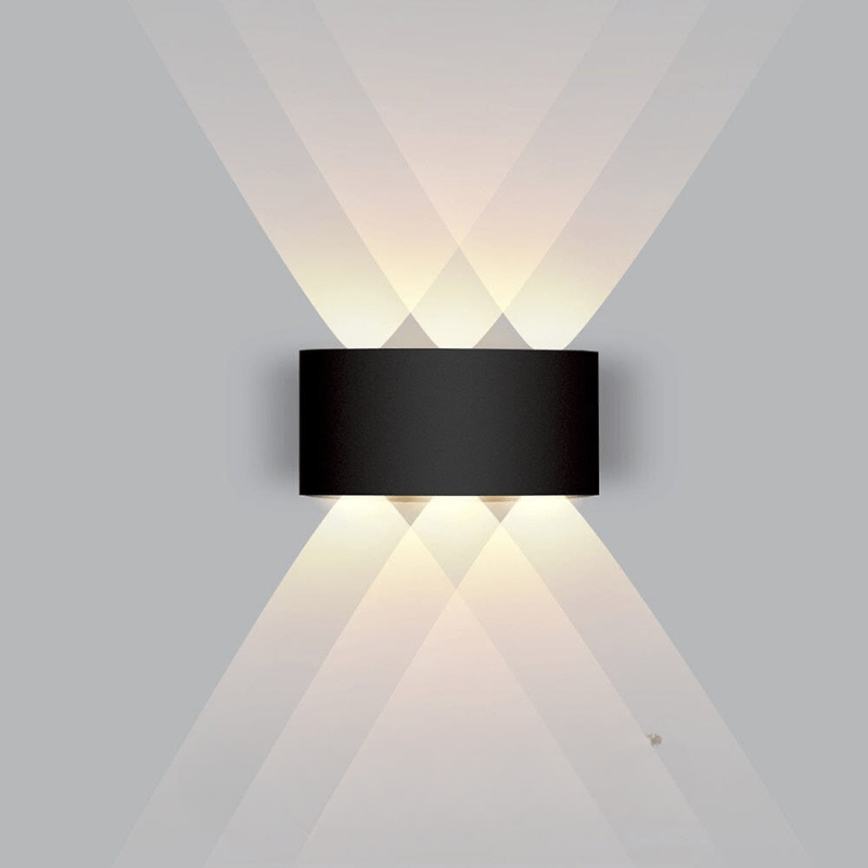 YardGlow LED Outdoor Wall Light — Waterproof Aluminum 2W–8W 15