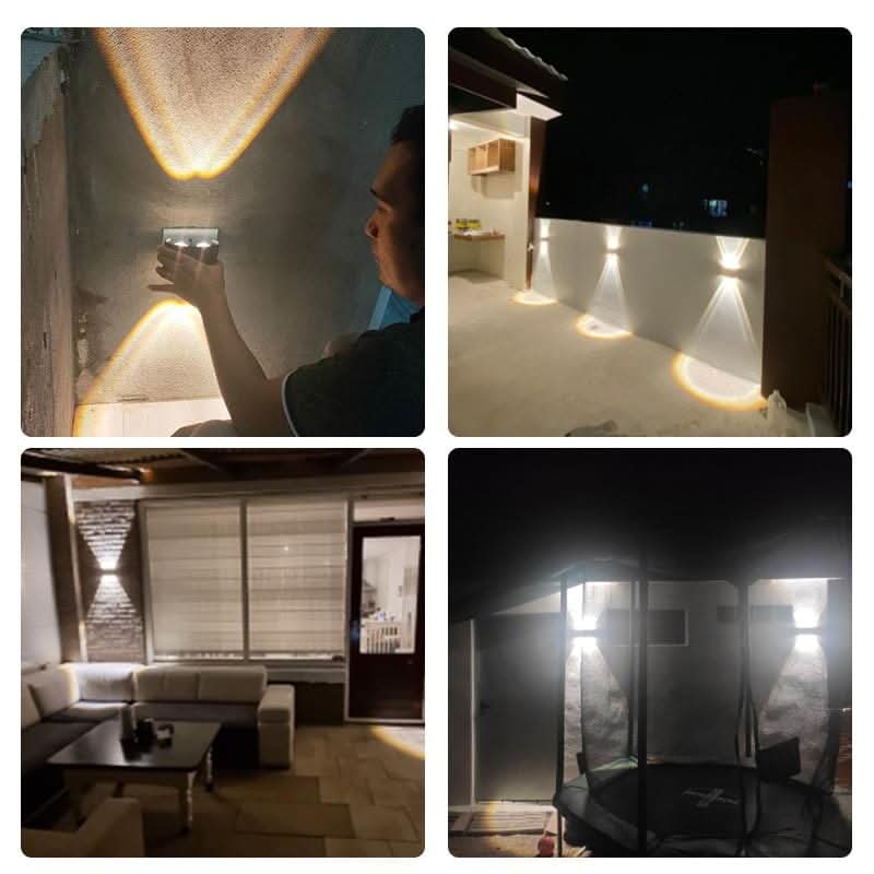 YardGlow LED Outdoor Wall Light — Waterproof Aluminum 2W–8W 5